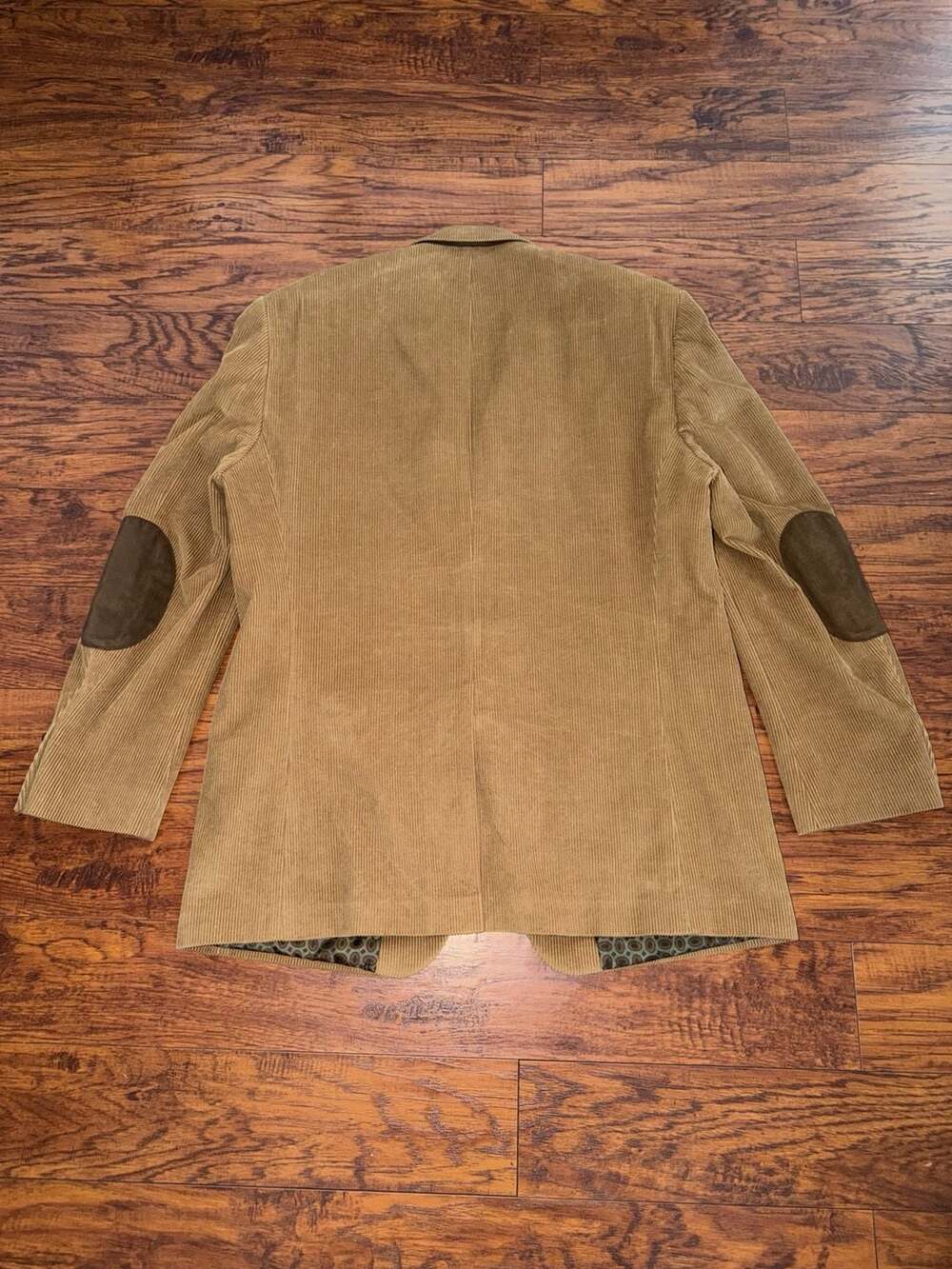 Lauren Ralph Lauren Tan Corduroy Sport Coat Blazer 44L - Picture 8 of 9